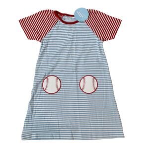 NWT Little English Size 4 Baseball Tshirt Dress